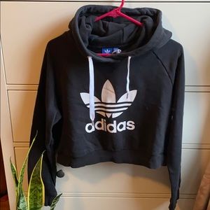 Cropped Adidas Hoodie